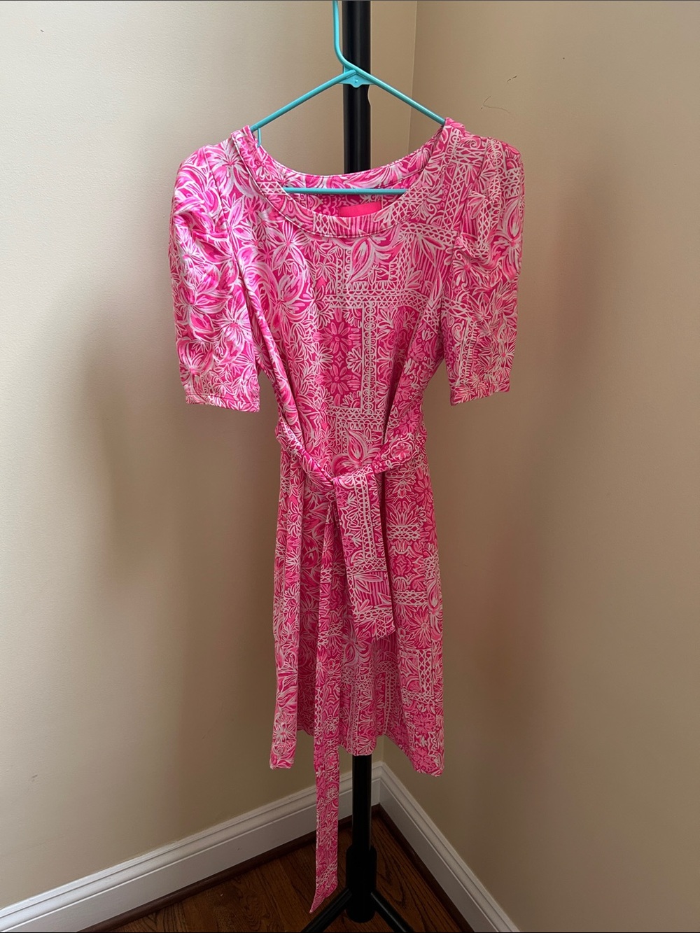 Lilly Pulitzer Harriet Piñata Pink New Blooms On The Block Dress Sz M - Picture 3 of 10